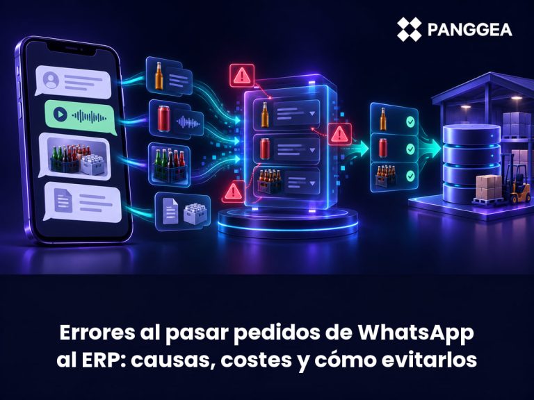 Errores al pasar pedidos de WhatsApp al ERP: causas, costes y cómo evitarlos